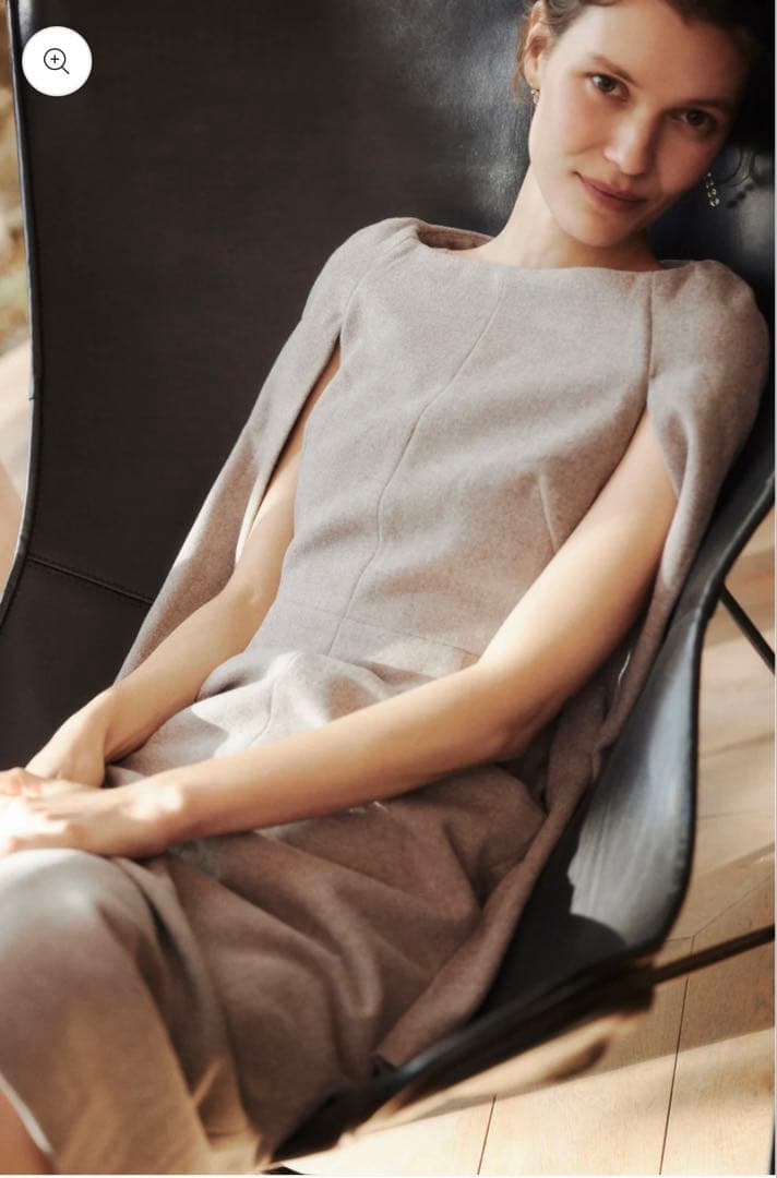 【新品】laubeblanc/Narrow line Cape Dress(S)