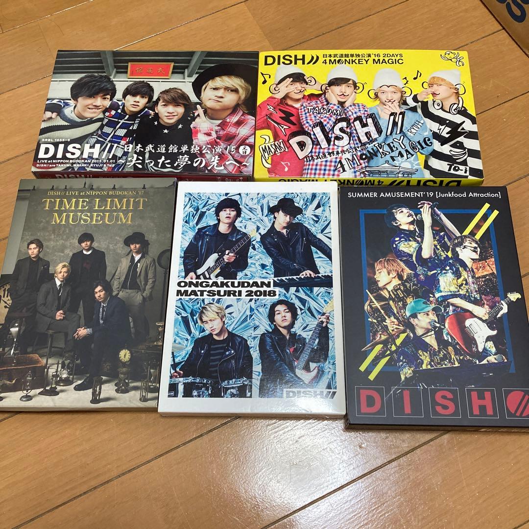 DISH// ライブDVD 5枚セット