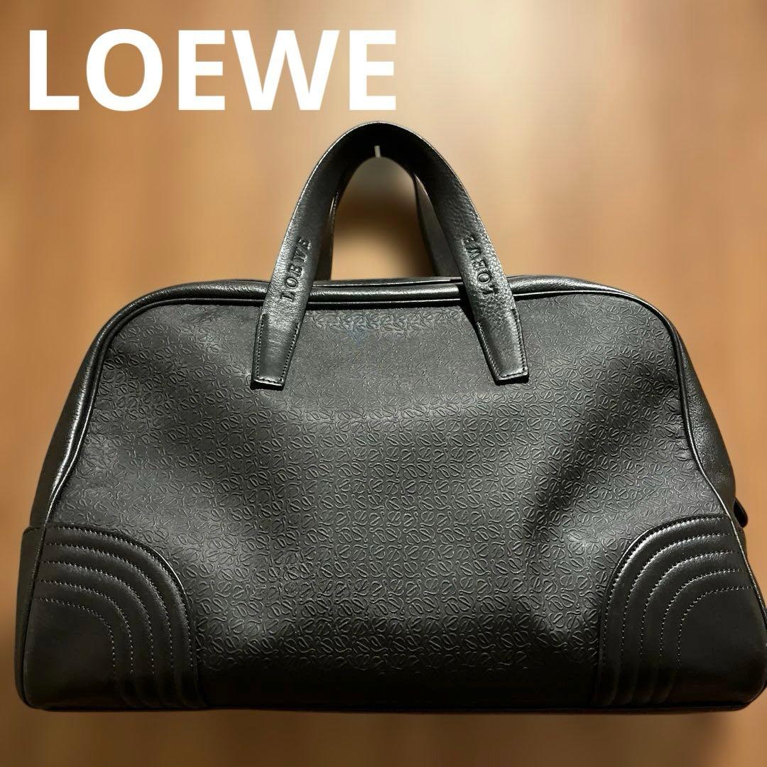 【LOEWE】黒　バック　モノグラム