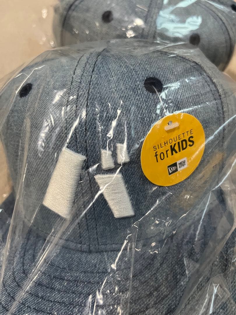 バ DENIM CAP L.BLU バナナマン バ帽 New era