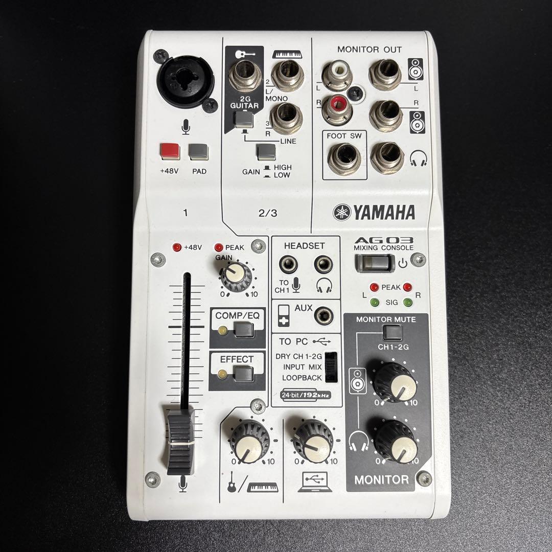 YAMAHA AG03 ミキサー