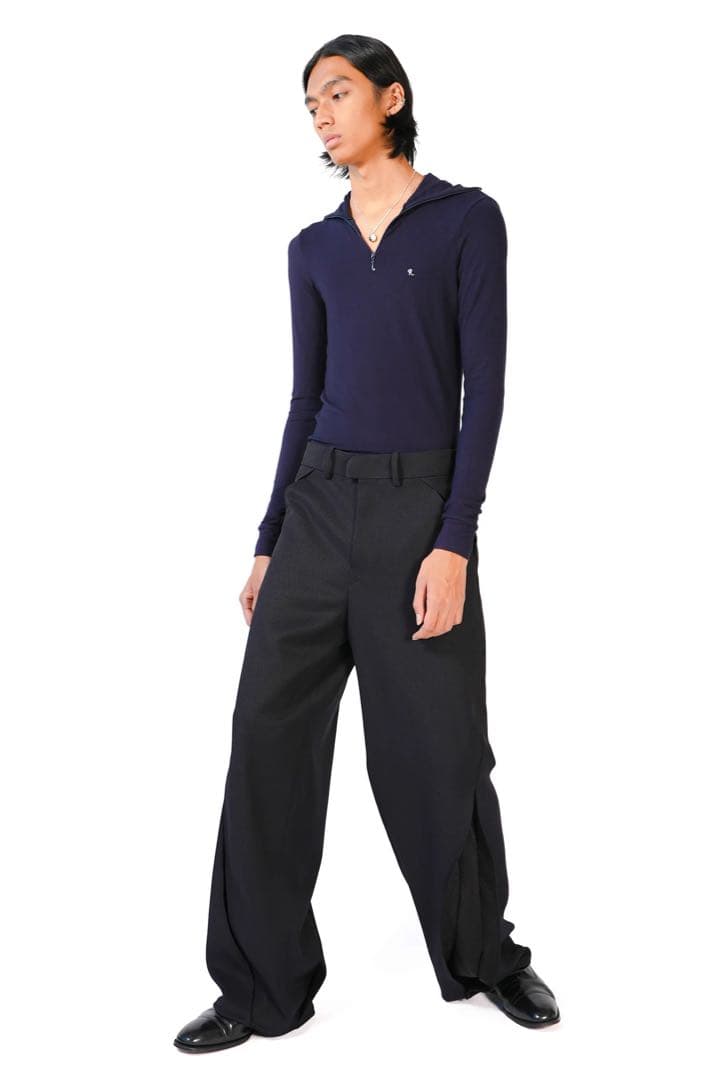 パンツ STRONG 003 TROUSERS BLACK ours