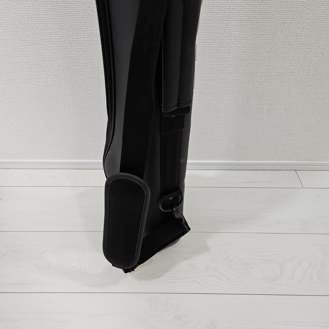 【人気 希少】デサント クラブケース 自立型 ゴルフ ブラック DESCENTE