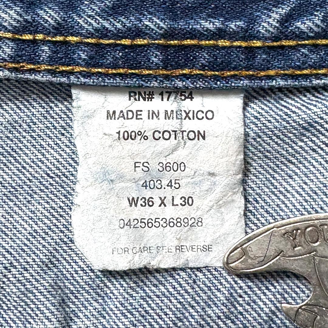 ダブルニー デニム ペインターパンツ W36 L30 KEY キー 鬼フェード