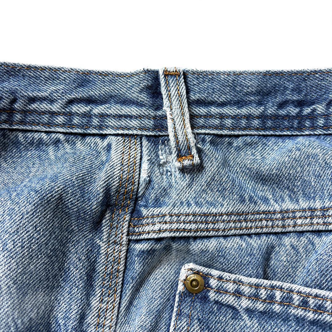 ダブルニー デニム ペインターパンツ W36 L30 KEY キー 鬼フェード