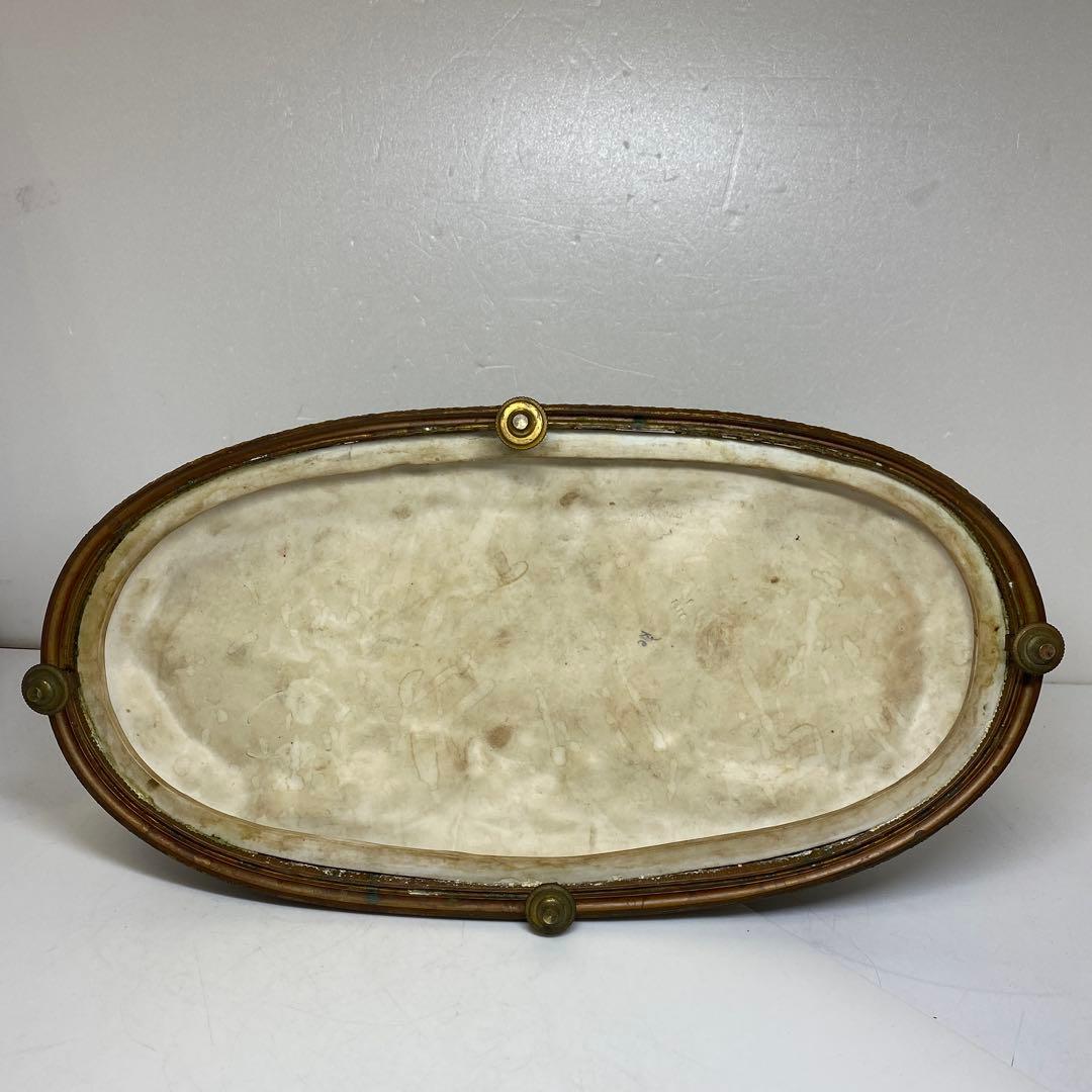 専用　C.Werner在銘　特大磁器人形　金具台付　タカト　東さ7-1012④