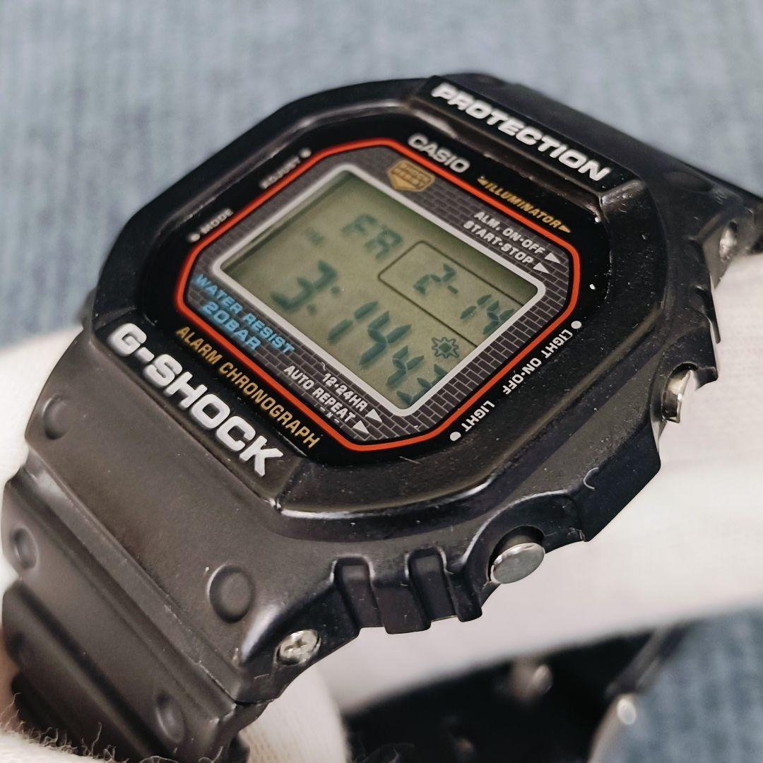 良品 G-SHOCK 初号機復刻モデル スクリューバック DW-5000-1JF