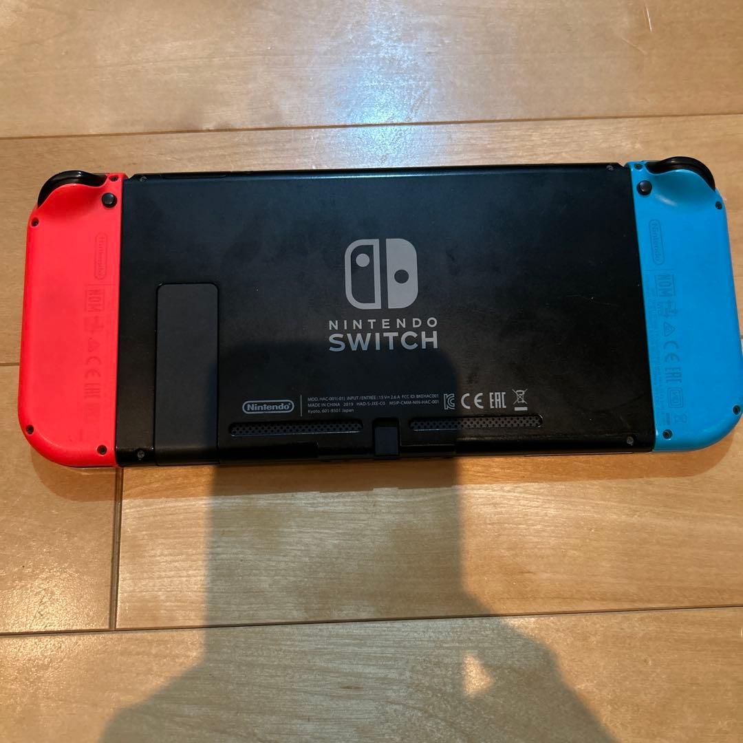 Nintendo Switch ネオンブルー/ネオンレッド 本体　箱なし