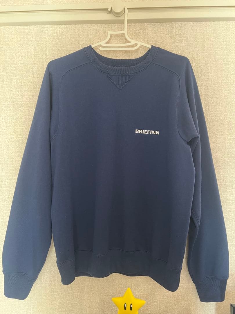 Lily様　BRIEFING ネイビー トレーナー　M 日本製