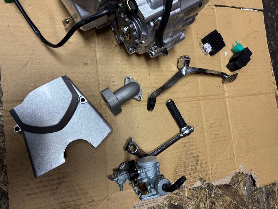 中華カブ 125cc クラッチ付き 圧縮あり