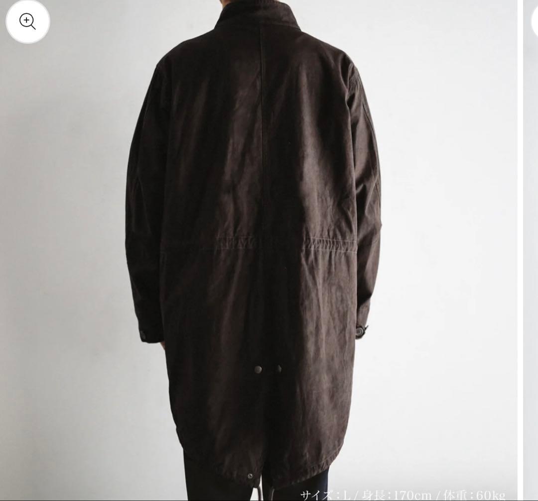 ジャケット・アウター MOLTEMANI Doro-Zome Back Satin Mods Coat