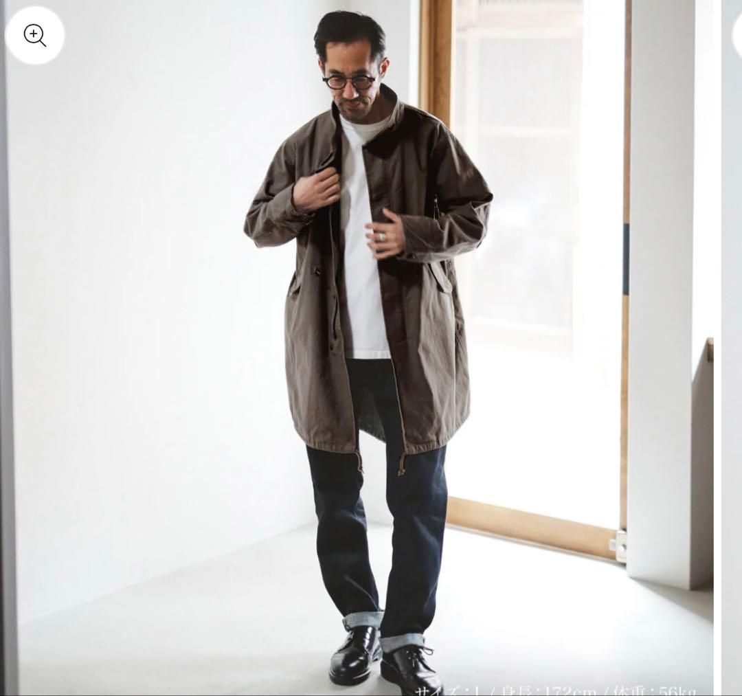 ジャケット・アウター MOLTEMANI Doro-Zome Back Satin Mods Coat