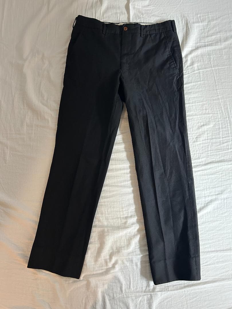 コムデギャルソンオムプリュス 定番 ポリ縬 ストレートパンツ