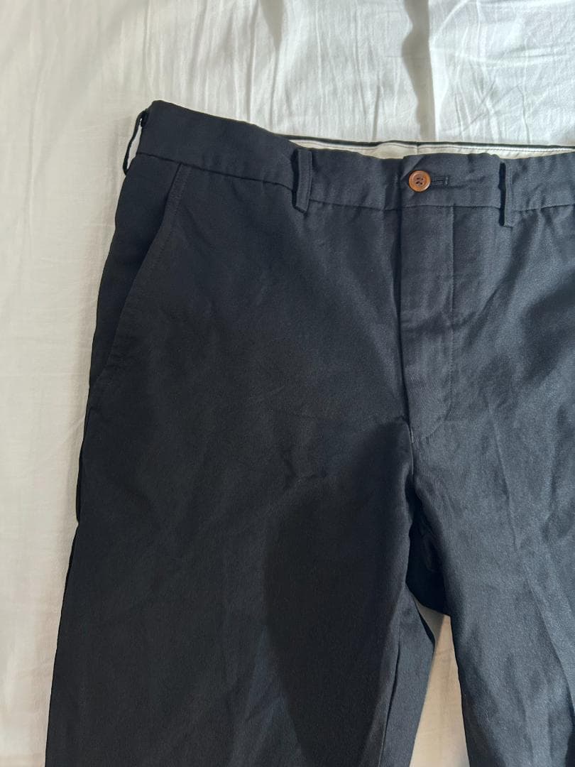 コムデギャルソンオムプリュス 定番 ポリ縬 ストレートパンツ