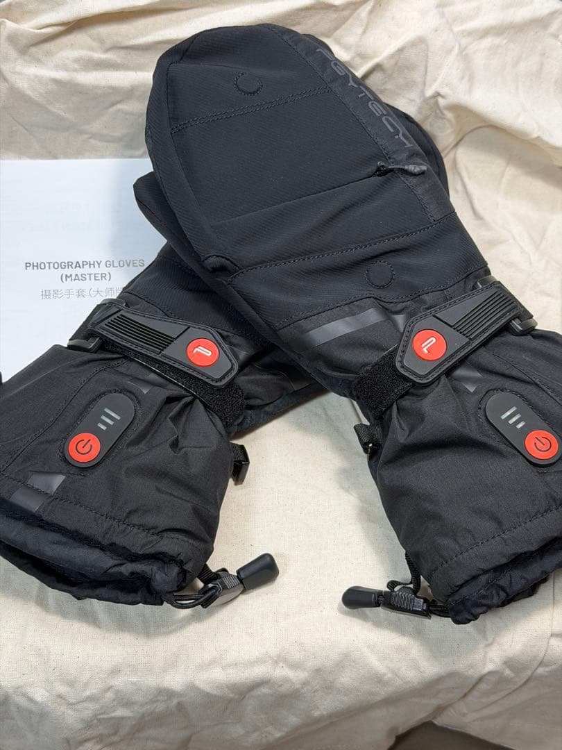 値下げ　PGYTECH フォトグラファーズグローブ ヒーティングマスター M