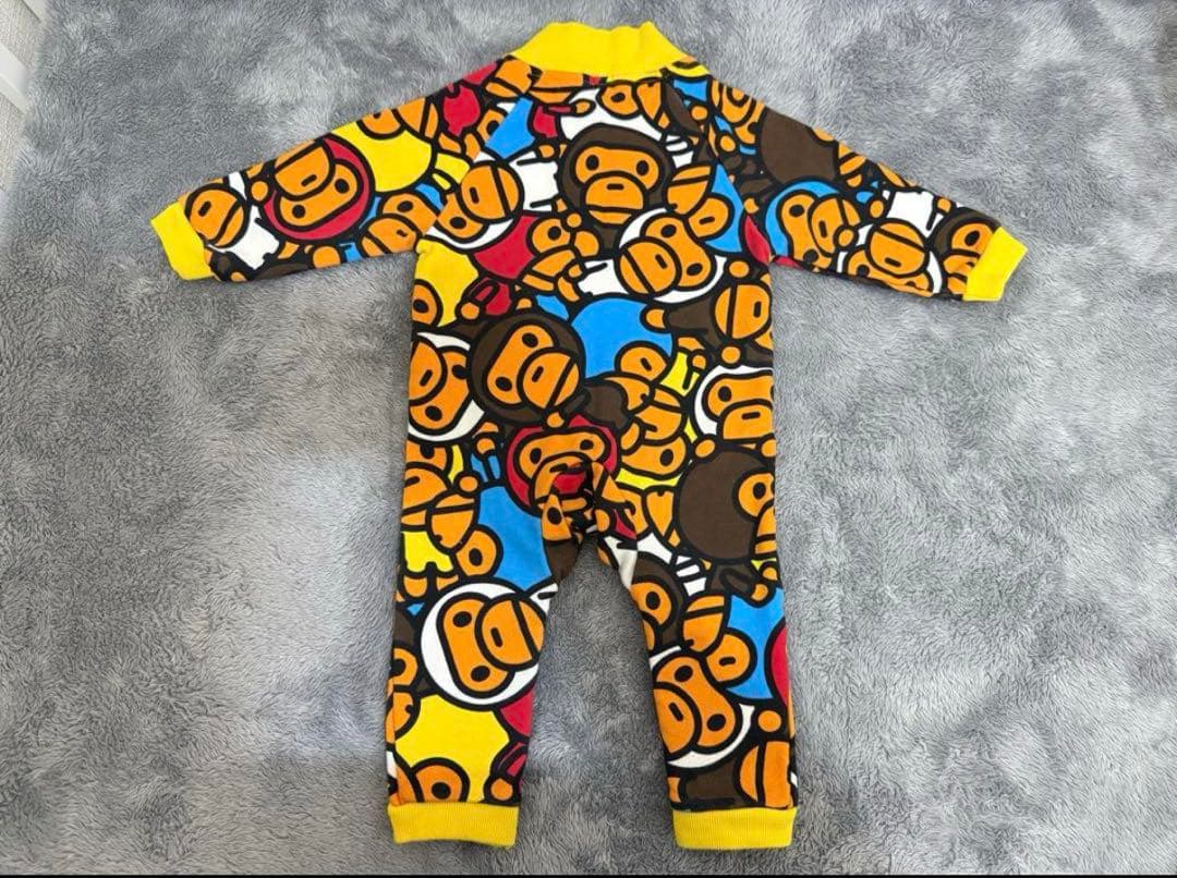 BAPE KIDSロンパース 70cmアベイシングエイプ