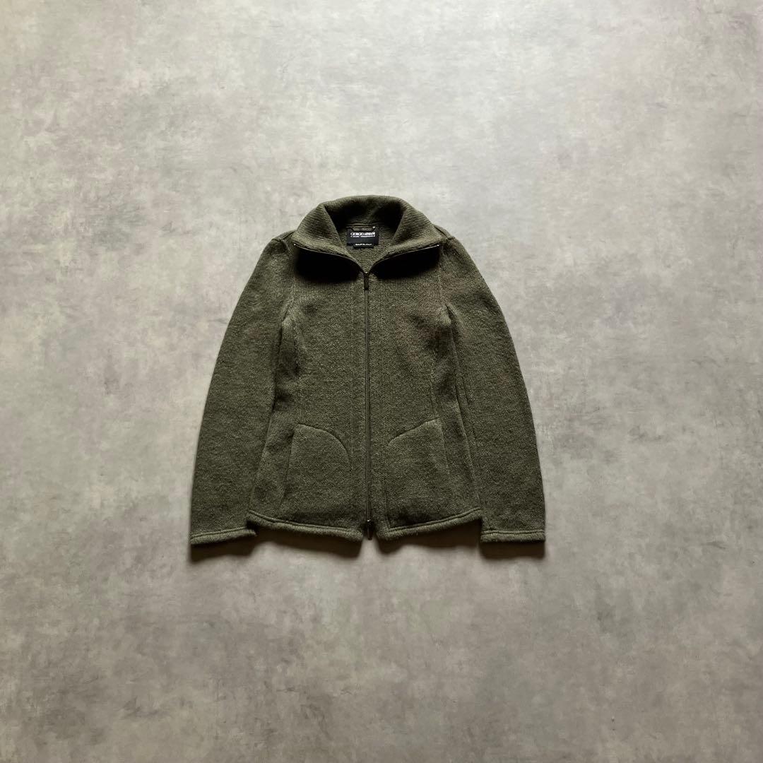 トップス 90s giorgio armani ds knit jacket