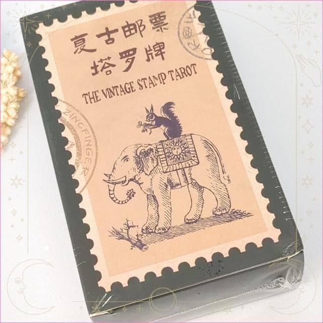 【正規品タロットカード】超レア✨ヴィンテージスタンプをイメージした美麗デッキ