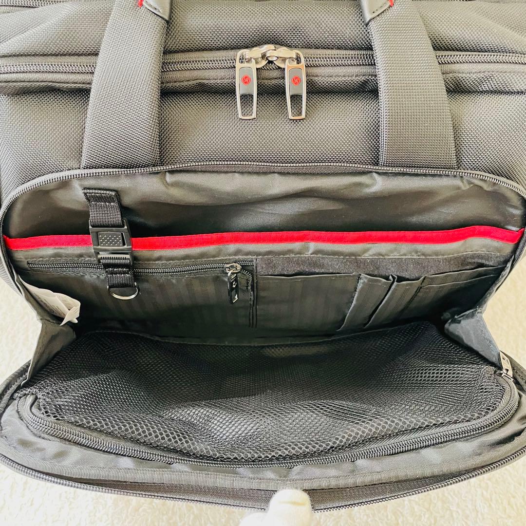 【美品】Samsonite ビジネスバッグ 2way ショルダーバッグ 黒