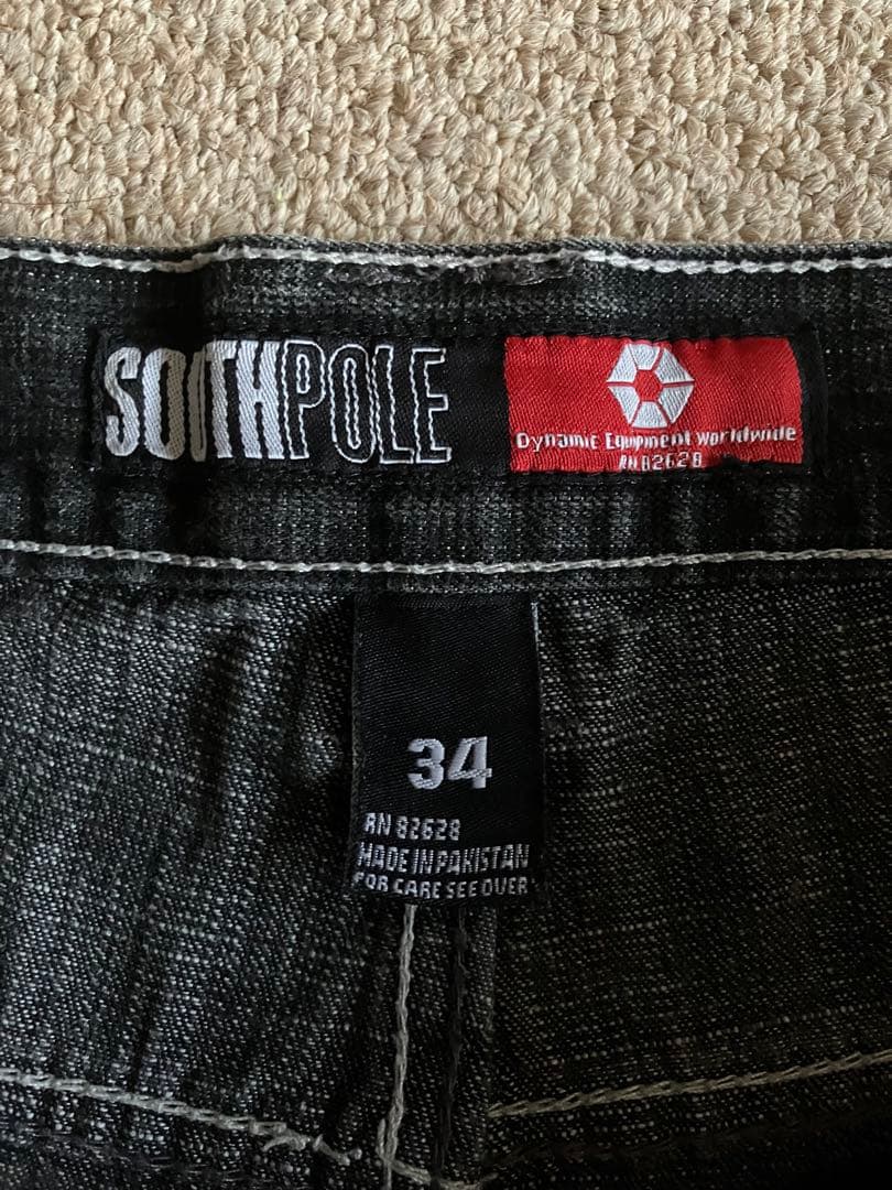 希少Southpoleジョーツ 00sW34フロントボタン欠品y2kサウスポール