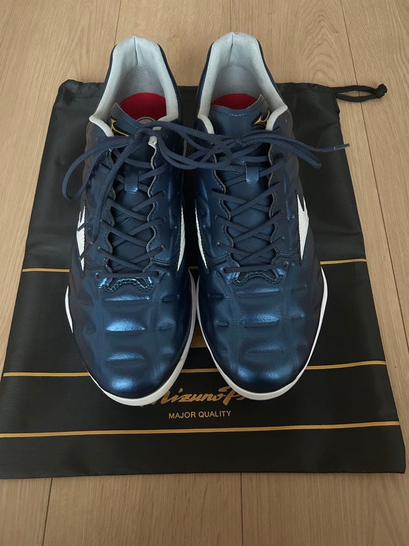 ミズノプロ　クッションレボプロ　ネイビー　30cm