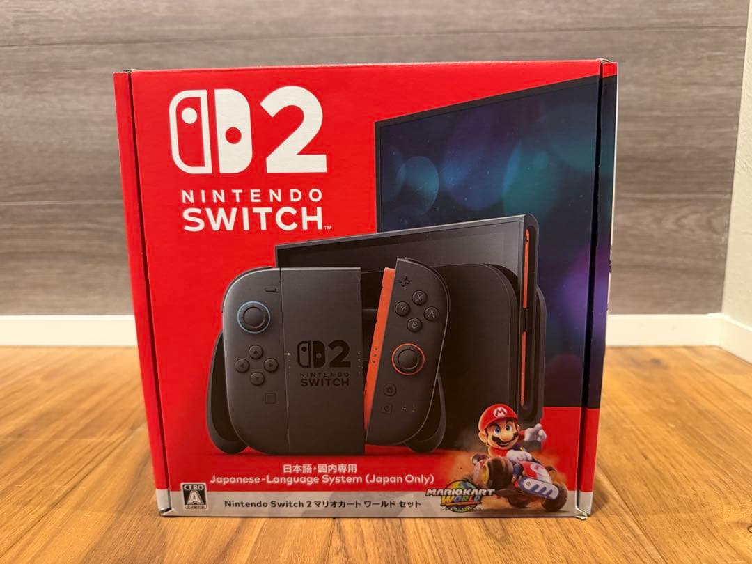 新品 Nintendo Switch 2 本体 日本語対応 マリオカートセット
