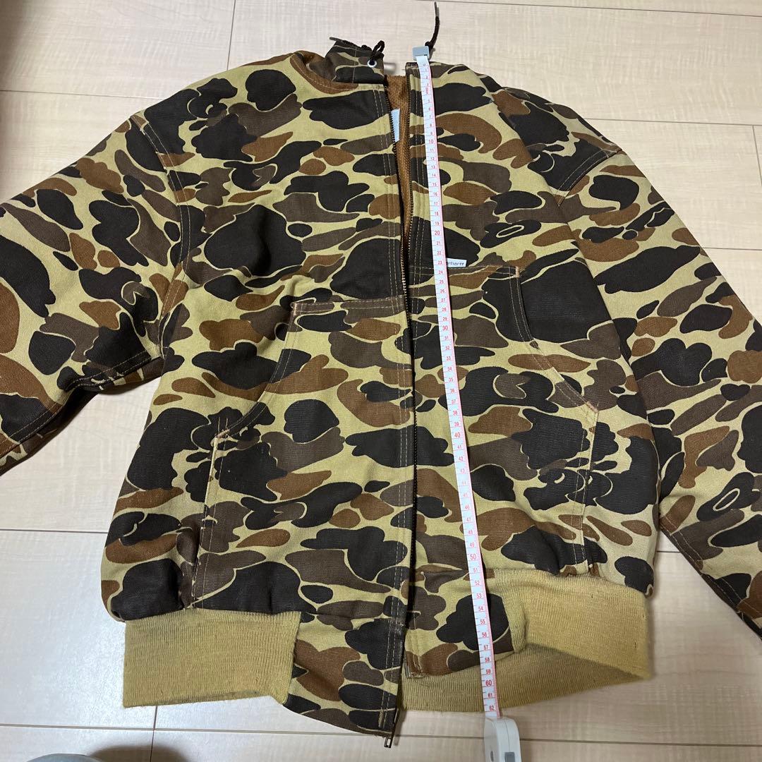 最終値下げ早い者勝ち価格超激レア当時物Carhartt カモフラージュジャケット