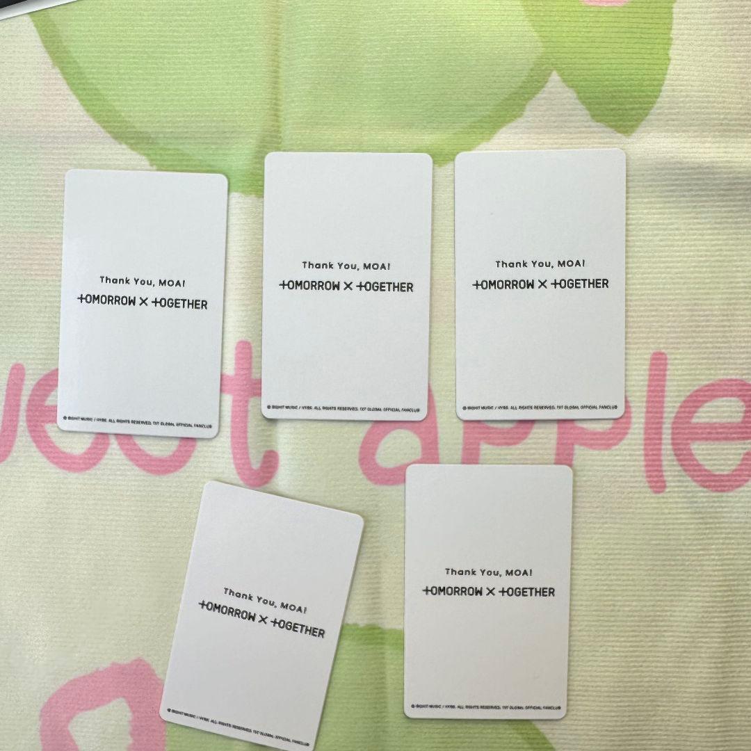 TXT 2021 アンケート 会員限定 FC 当選 トレカ 5枚