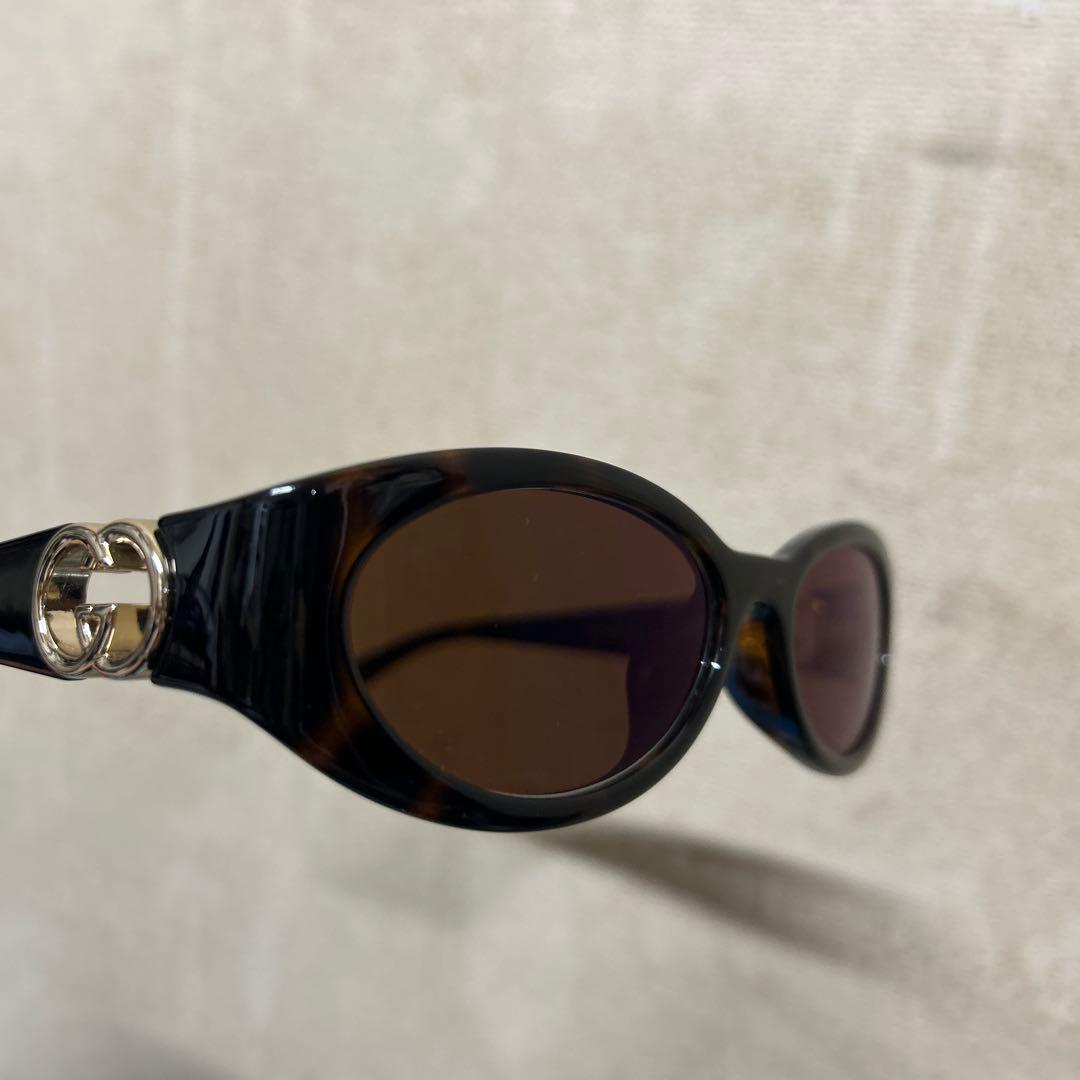 金欠です。 【GUCCI/グッチ】オーバル サングラス GG1662SA 002