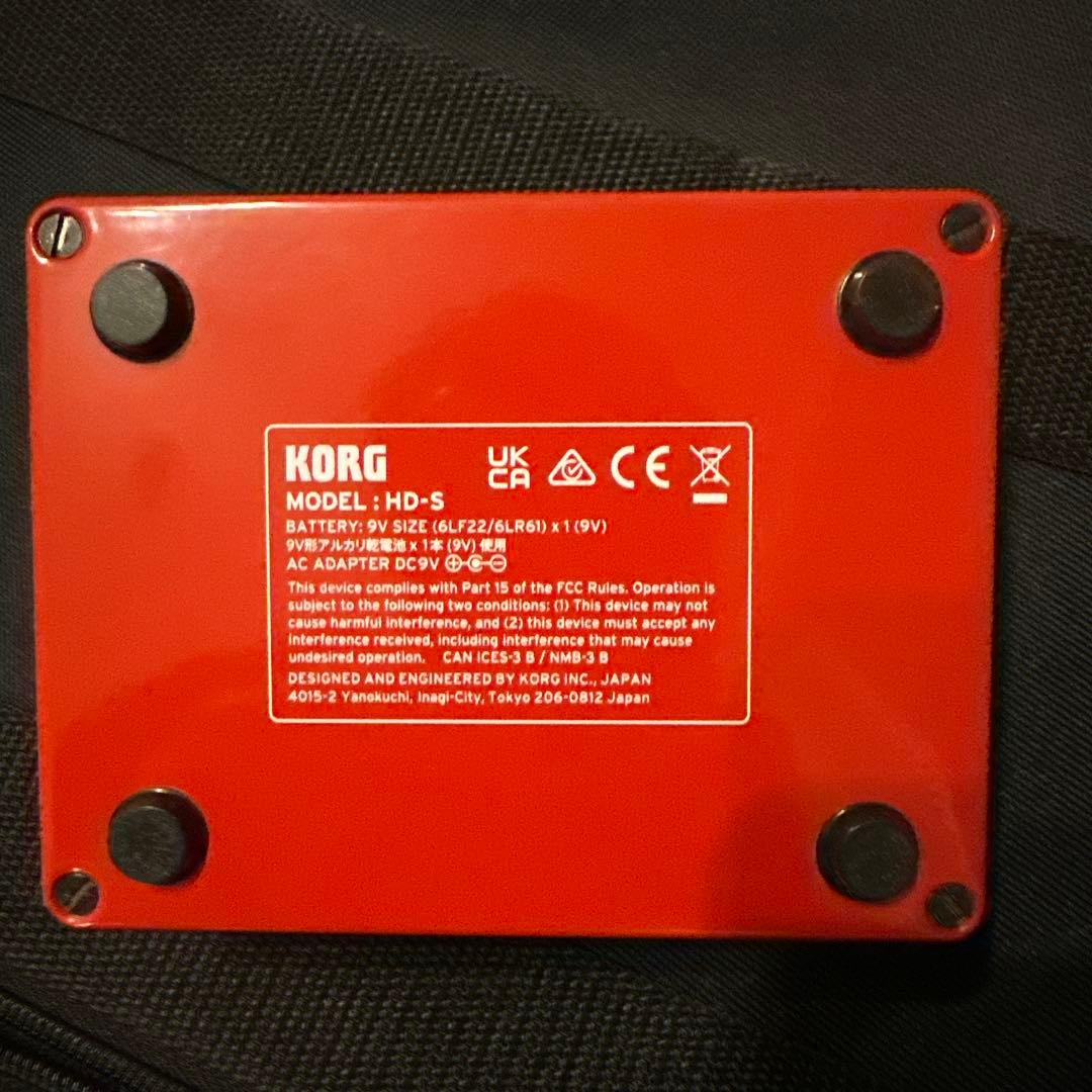 KORG Nu:tekt HD-S　 コルグ ディストーション