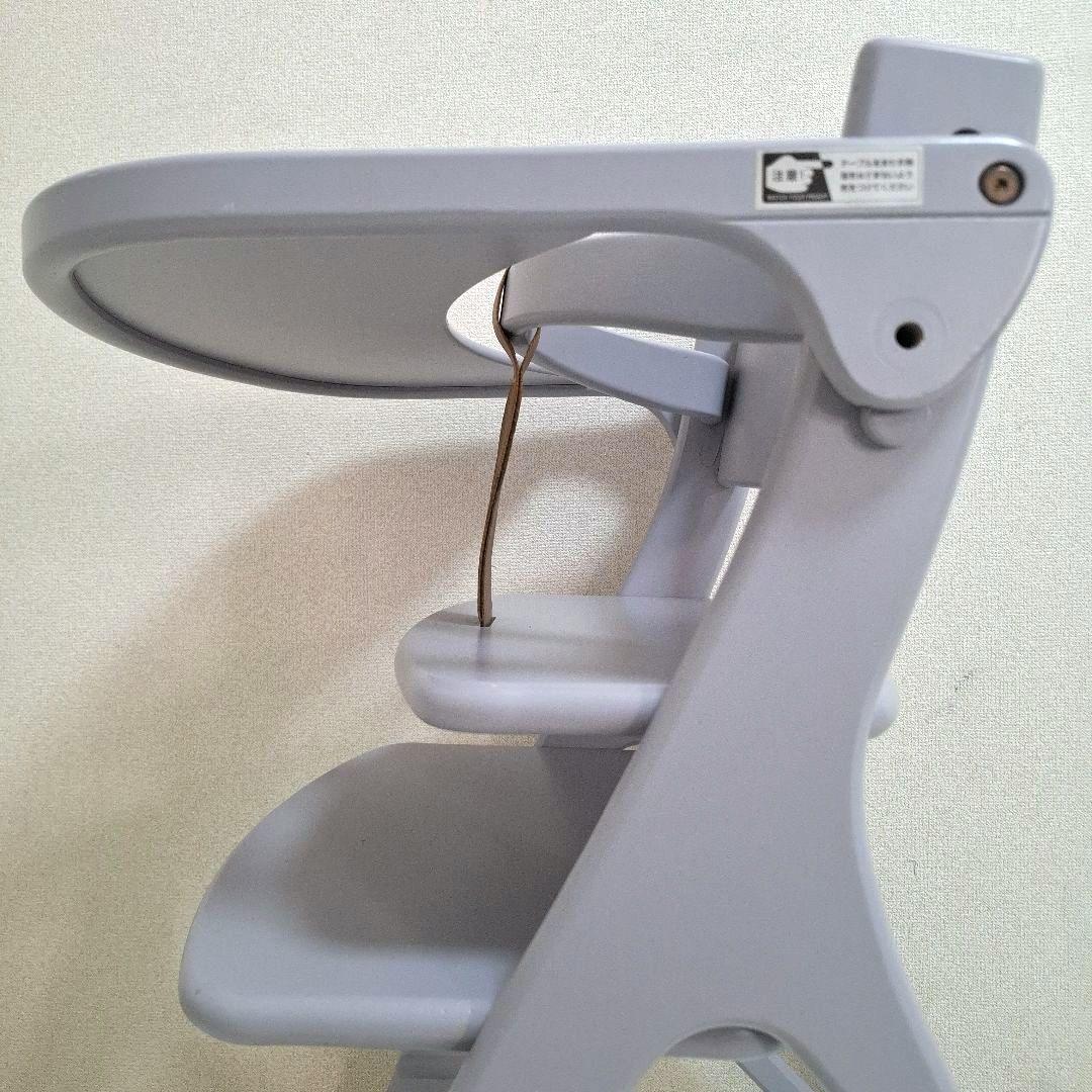 【美品】大和屋 アッフルチェア ハイチェ 椅子 ベビー テーブル ガード付き