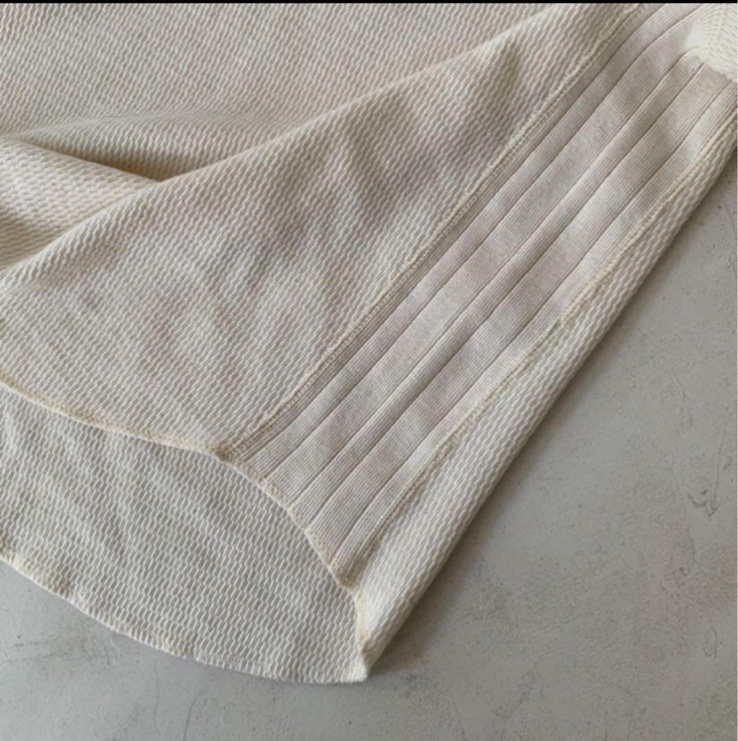 美品cotton yak wool haneycomb waffleワンピース