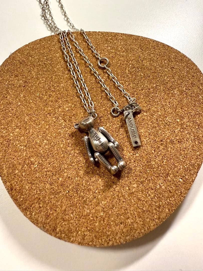 アンブッシュ AMBUSH TEDDY BEAR NECKLACE