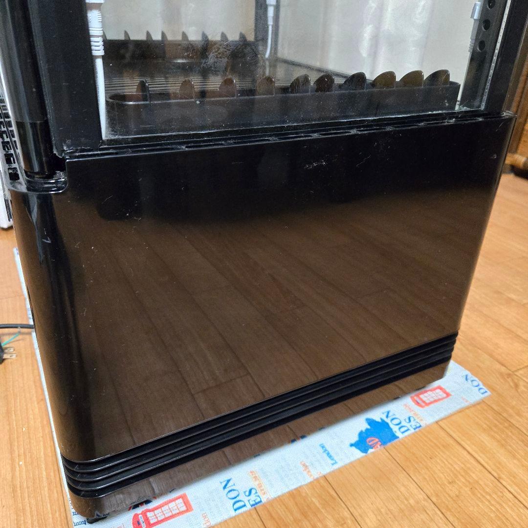 レマコム 105L 4面ガラス 冷蔵ショーケース R4G-105SLB