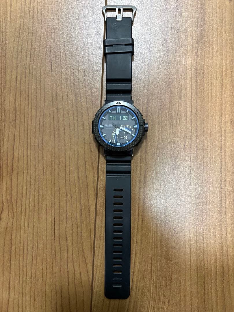 カシオ腕時計プロトレックアングラーライン 電波ソーラー PRW-73X-1JF