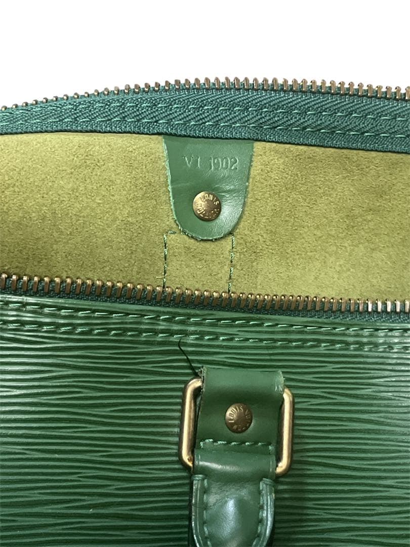 ルイヴィトン エピ キーポル50 グリーン　ボストンバッグ 旅行かばん
