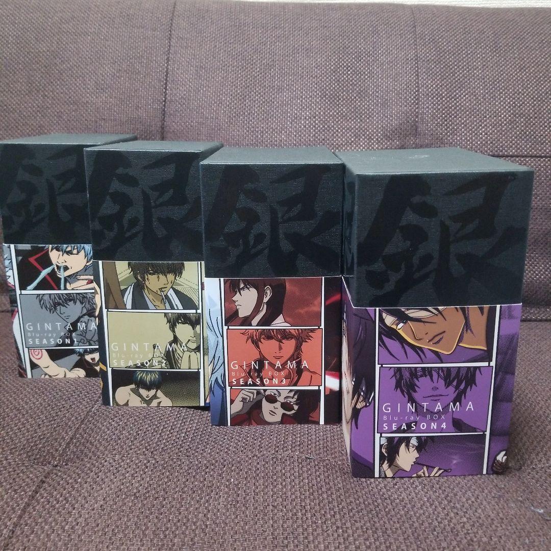 未使用品銀魂 Blu-ray Box シーズン其ノ壱～四 〈完全生産限定版〉