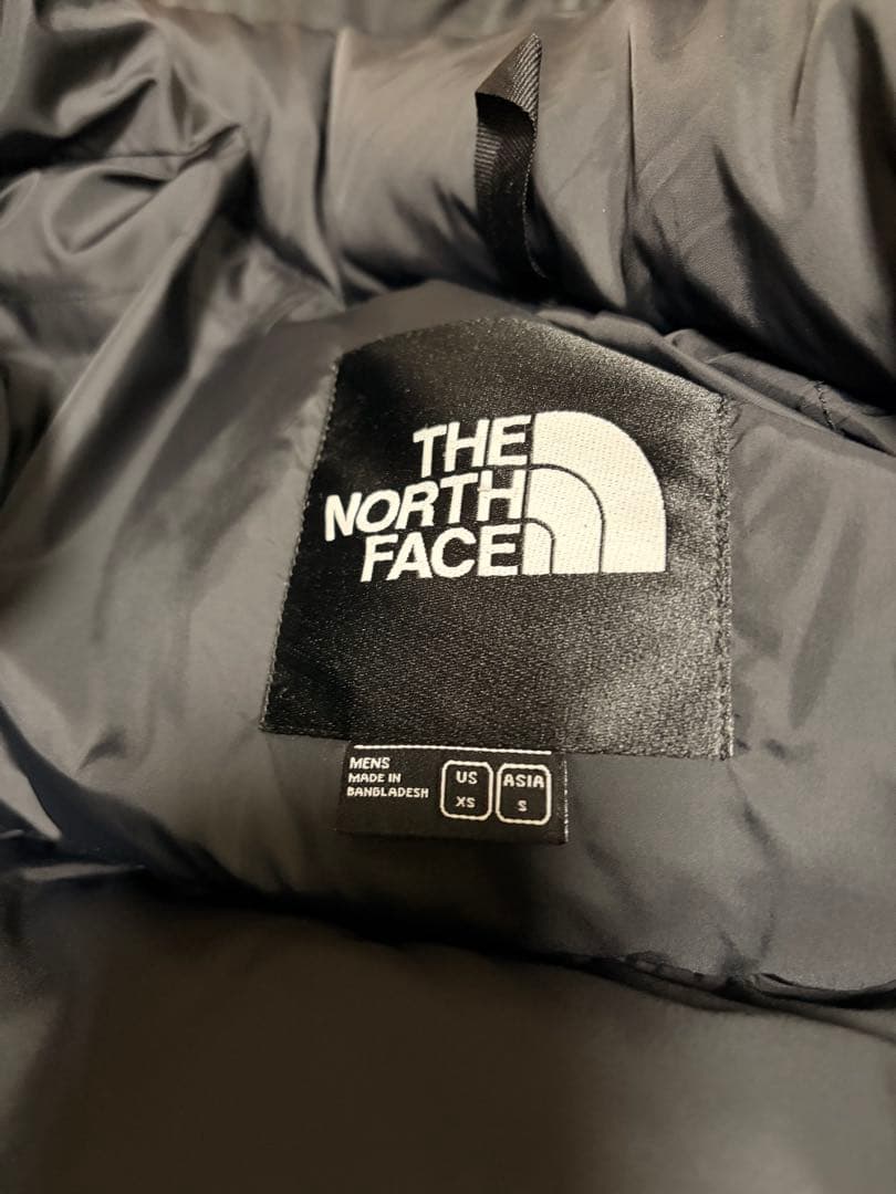 訳ありTHE NORTH FACE ブラックダウンジャケット700 S