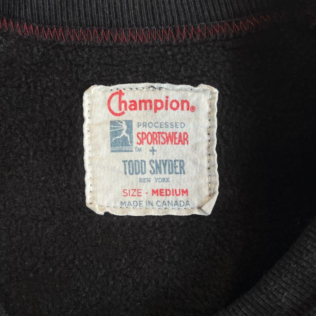 Champion×TOOD SNYDER チャンピオントッドスナイダースウェット