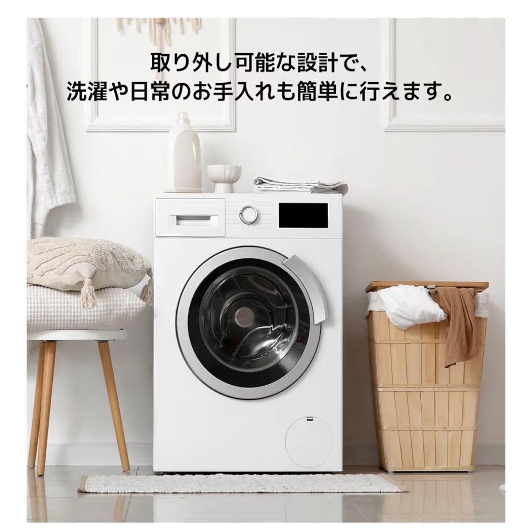 新品✨　マットレス ダブル 折りたたみ　厚さ10cm 洗えるカバー　灰色　高反発