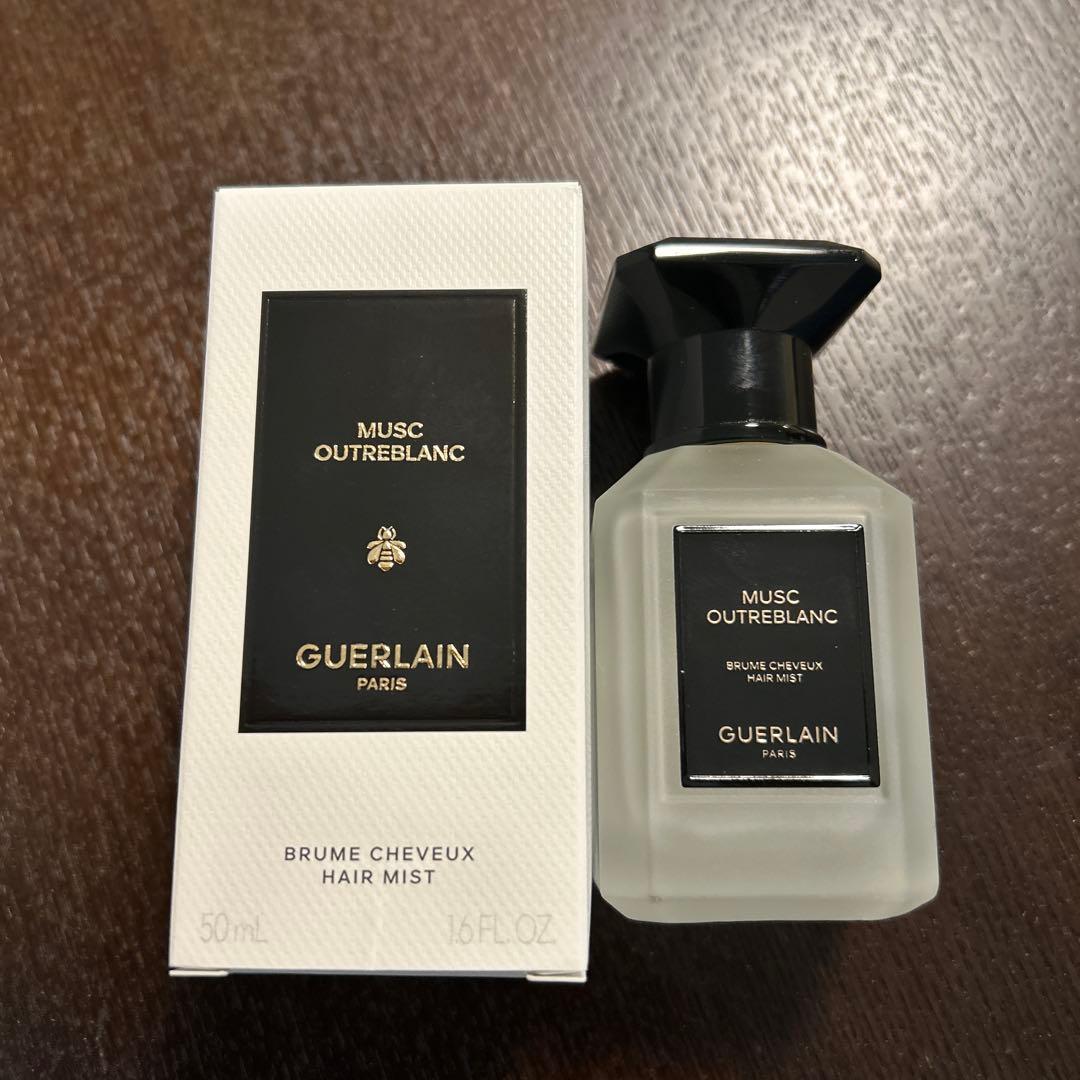 ゲラン　ヘアミスト　ムスク ウートルブラン　ポーチ付き　新品未使用　50ml