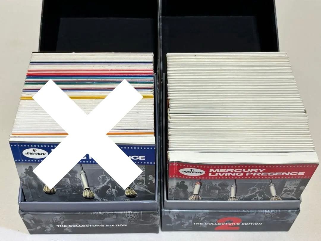 『MERCURY LIVING PRESENCE』　赤