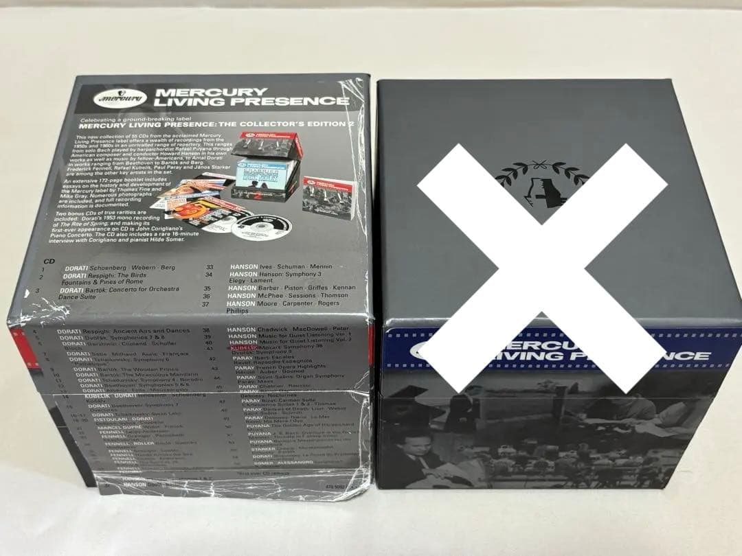 『MERCURY LIVING PRESENCE』　赤