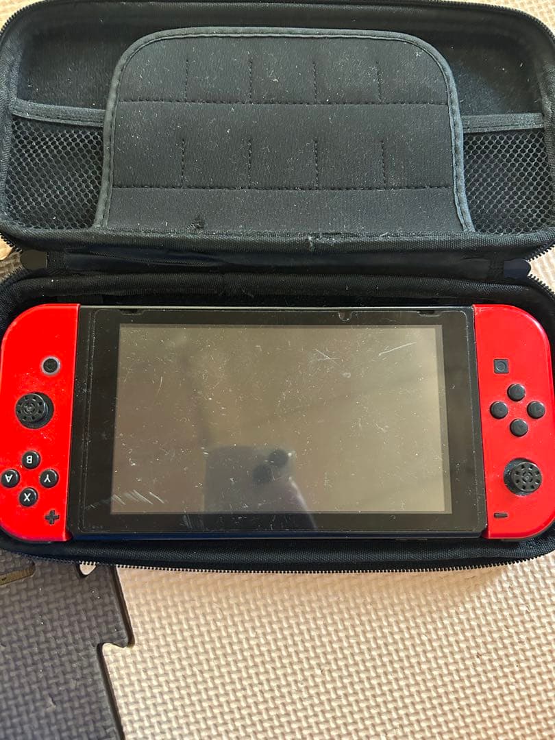 Nintendo Switch Lite 赤 ケース付き箱なし本体のみ
