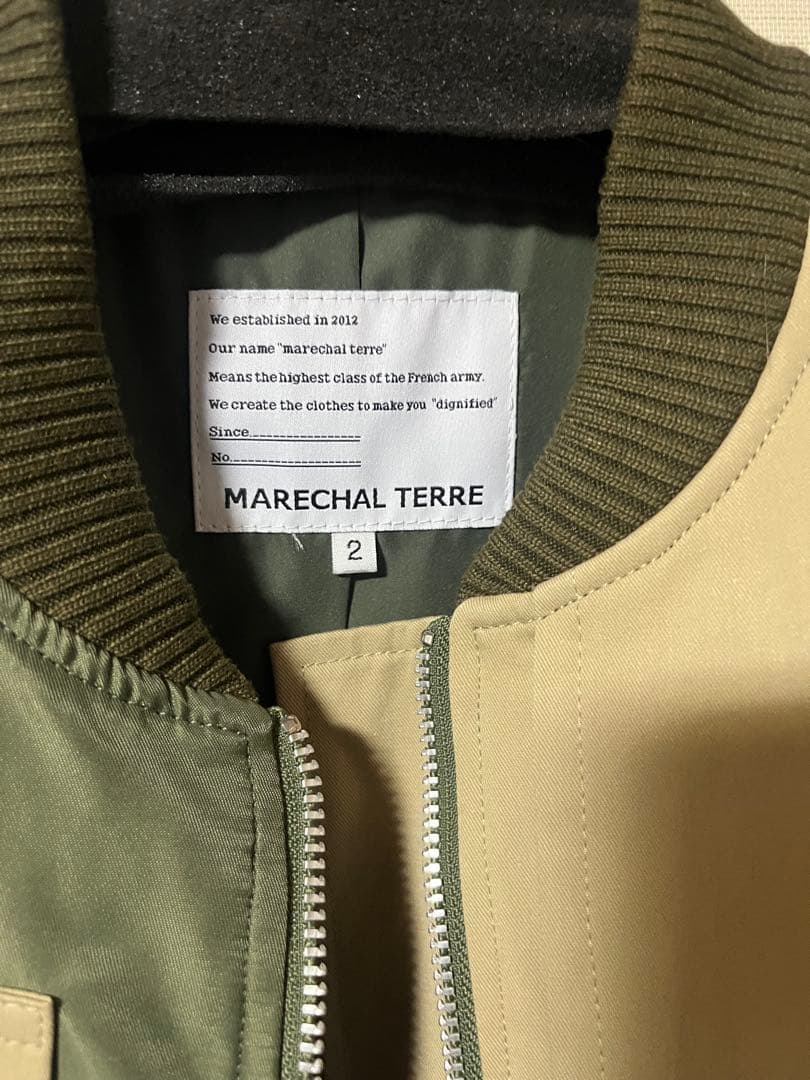 ★ MARECHAL TERRE トレンチブルゾン MA-1