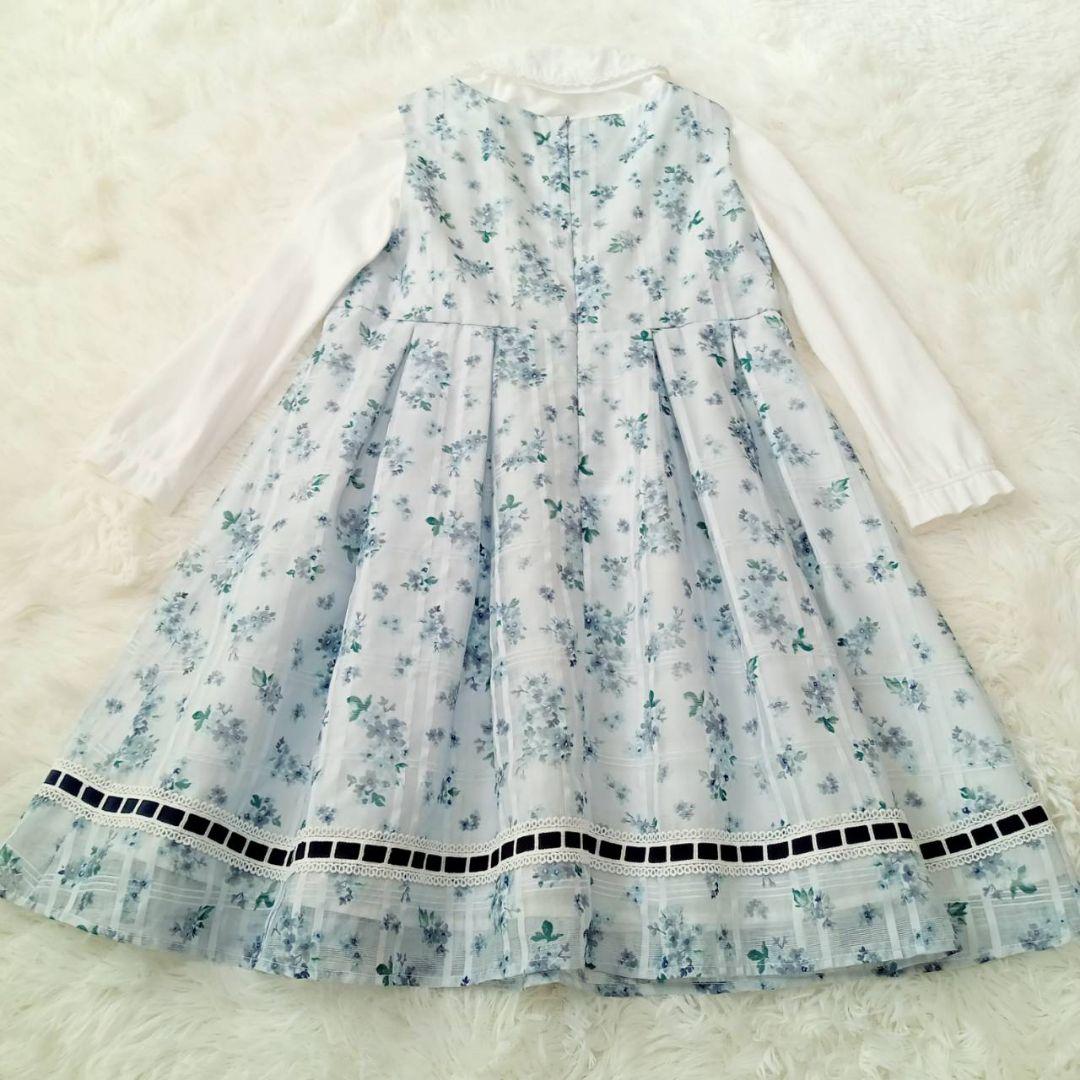 【極美品】BeBe セレモニードレス　ブラウス ボレロ　3点セット　130cm