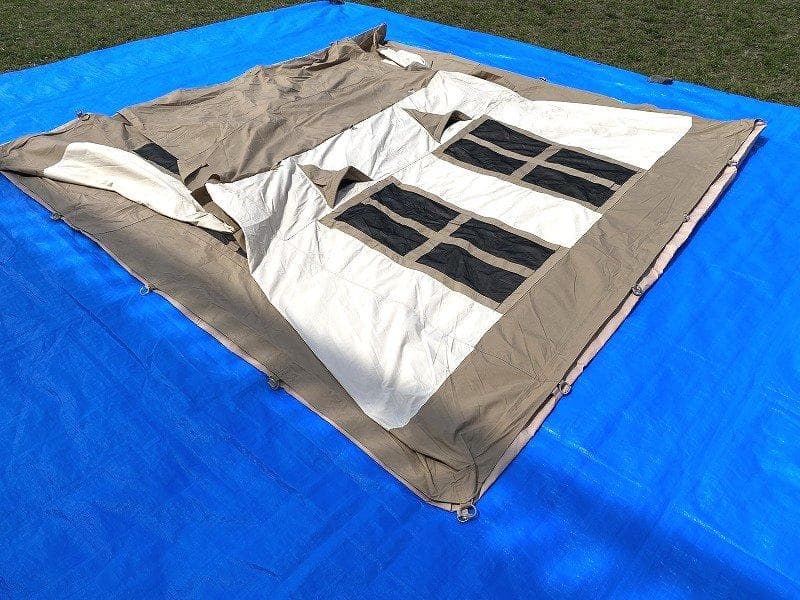 美品！S'more スモア ドルチェロッジ マット グランドシート チェア付き