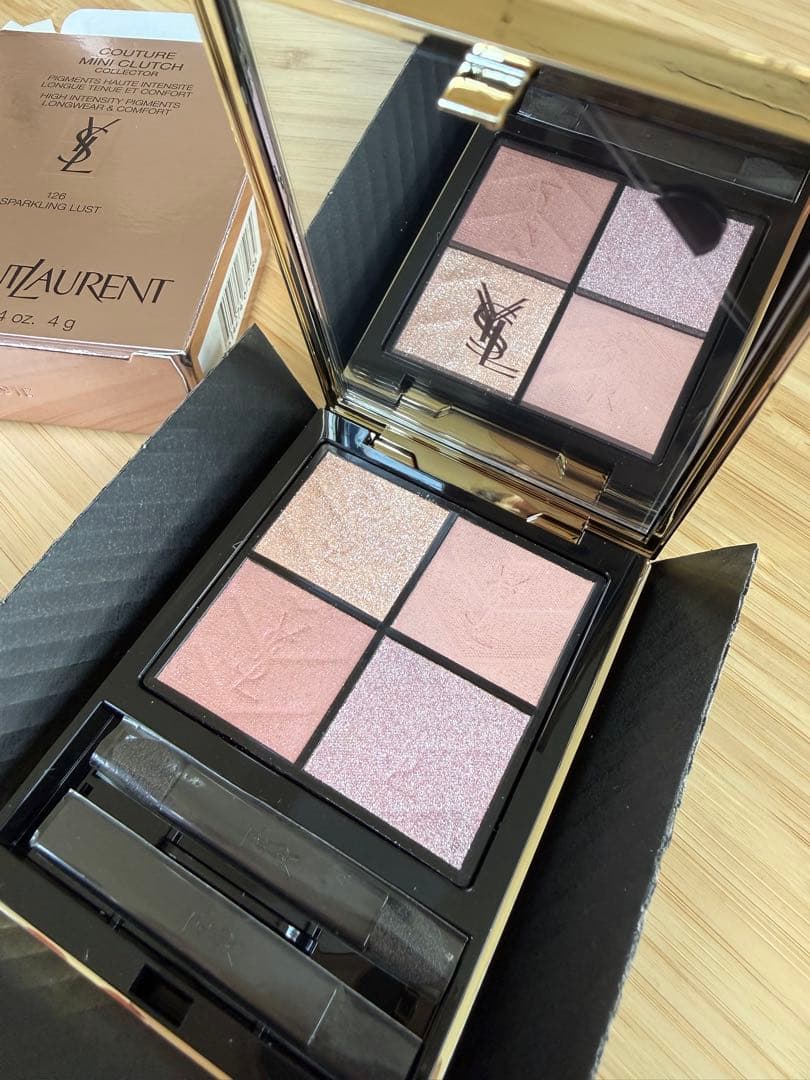 イヴサンローラン クチュール ミニ クラッチ〈限定色〉126 サンプル付き