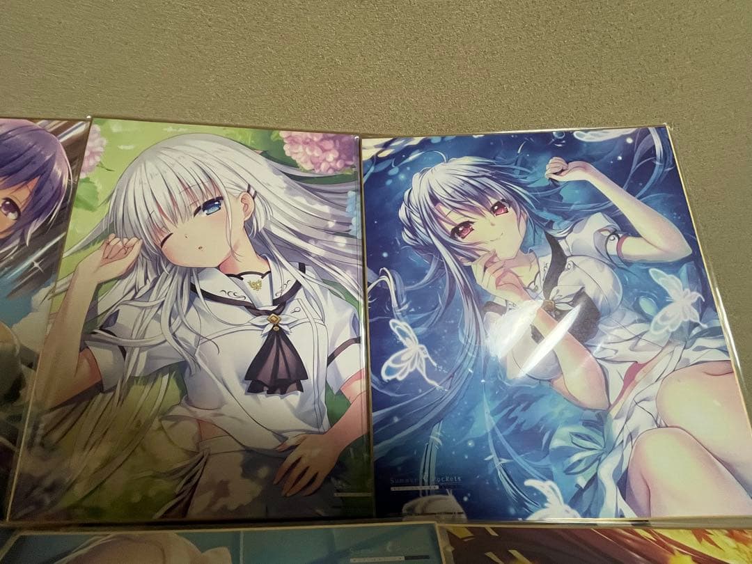 Summer Pockets 色紙　8枚セット