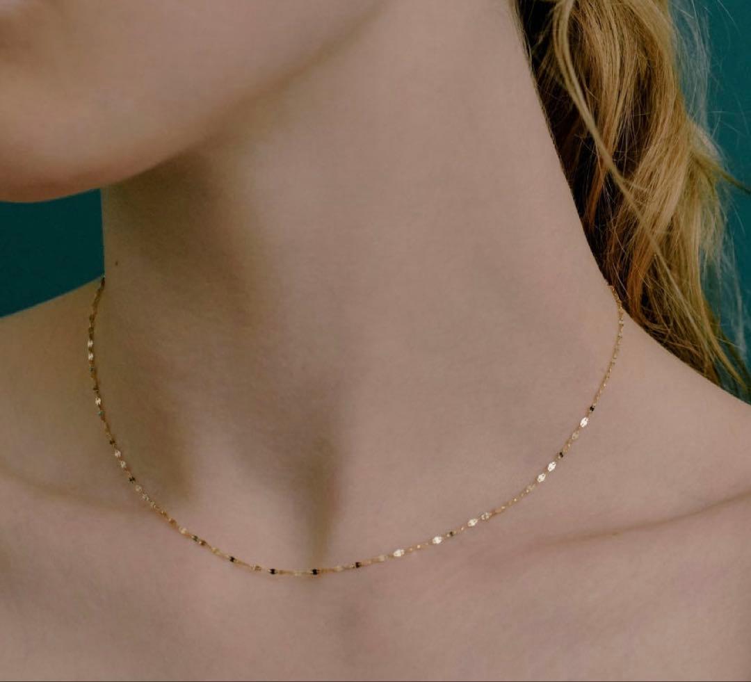 ルボンボン les bon bon ヴィクトリアチョーカー イエローゴールド